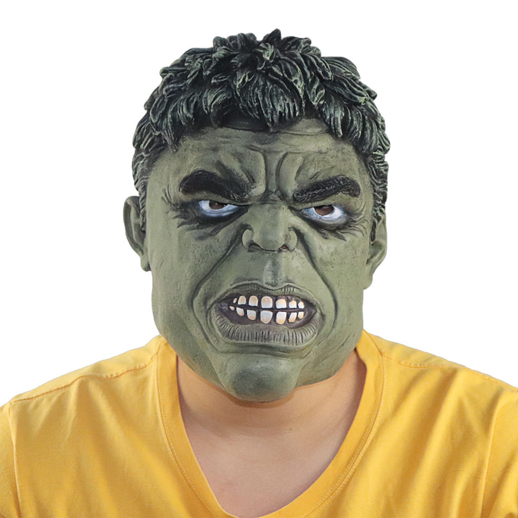Mask Hulks Latex Cosplay Creepy Halloween Headgear Masq