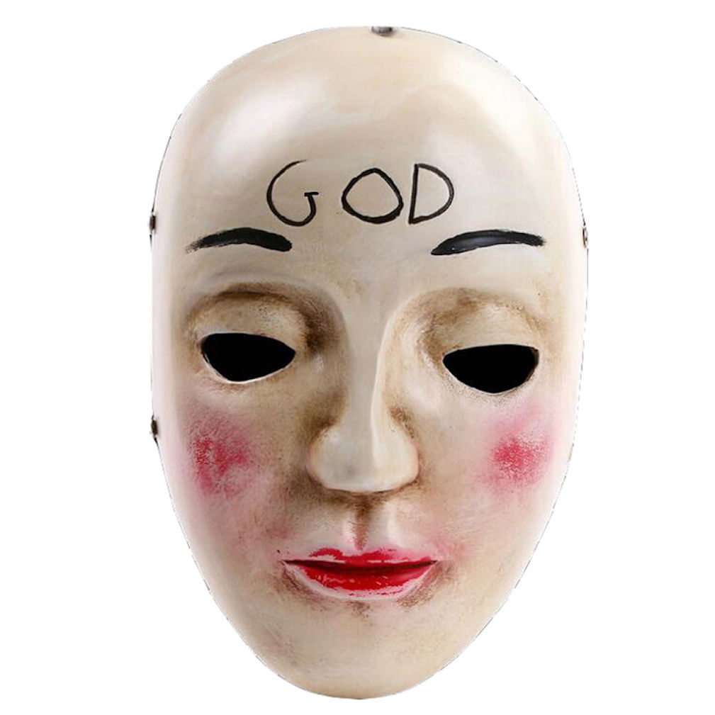 Máscara De Látex Purgess Para Festa À Fantasia De Carnaval De Halloween