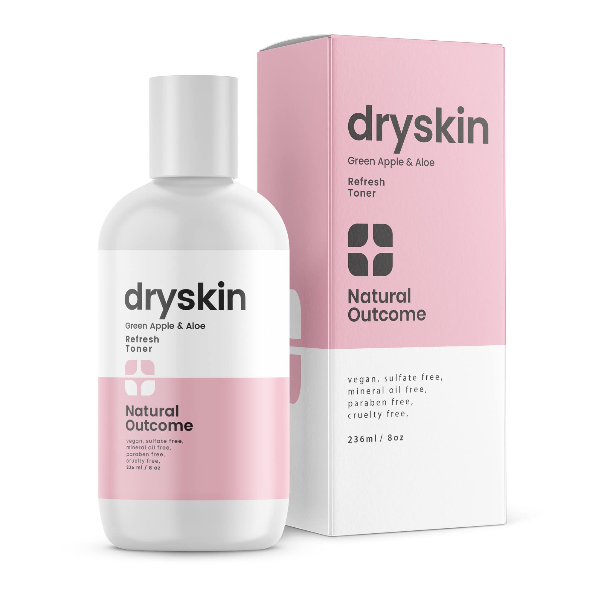 Tônico Facial Hidratante Natural Outcome Witch Hazel 240 Ml Para Pele Seca