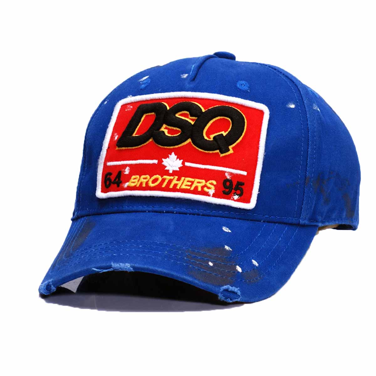 Boné De Beisebol Dsqs Masculino, Chapéu Esportivo Ajustável, Azul