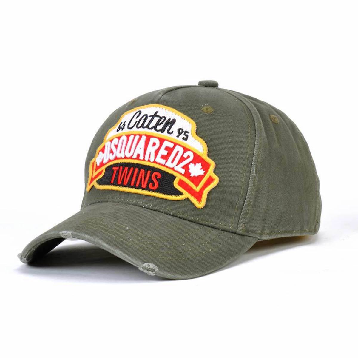 Boné De Beisebol Dsquared2 Denim Para Homens E Mulheres