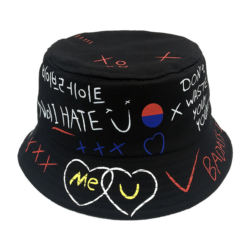 Bucket Hat Adora Grafite, Anime, Pescador De Praia Unissex