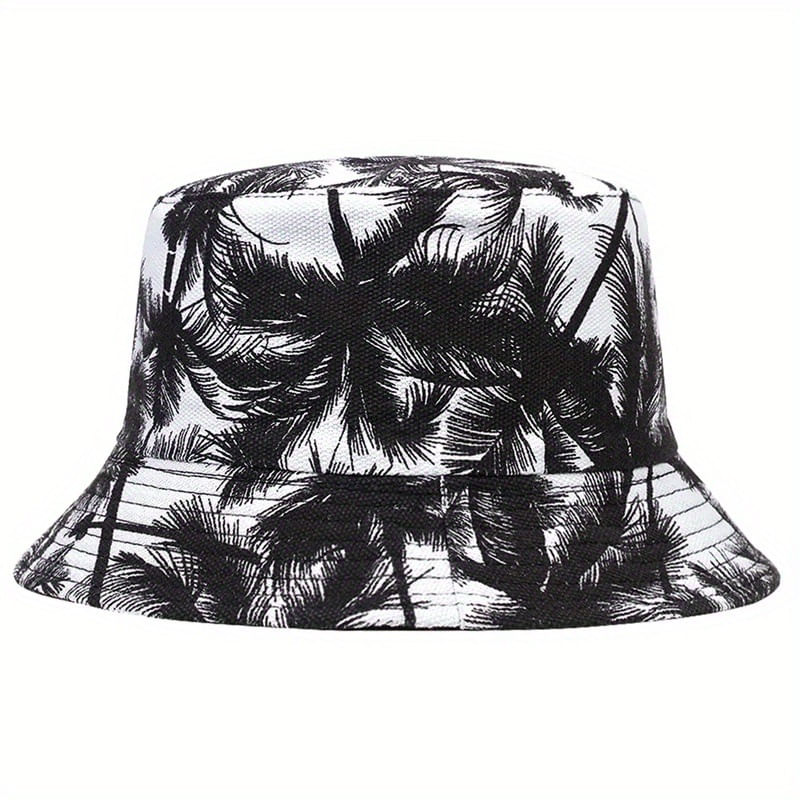 Bucket Hat Leavess Anime Unissex Casual Beach Sun 56-58 Cm