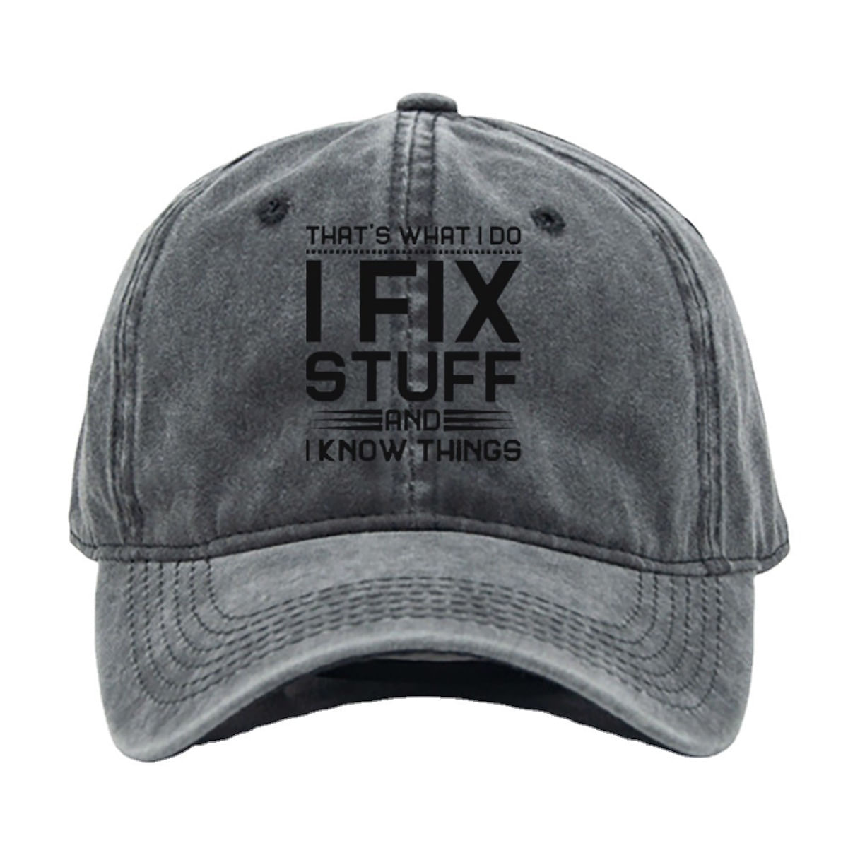 Boné De Beisebol Hat Fix Stuffs And I Knows Things Anime Unissex