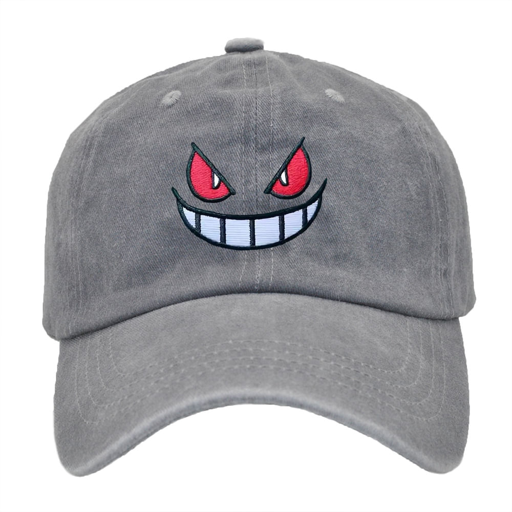 Boné De Beisebol Gengars Anime, Chapéu De Caminhoneiro Ajustável Para Crianças