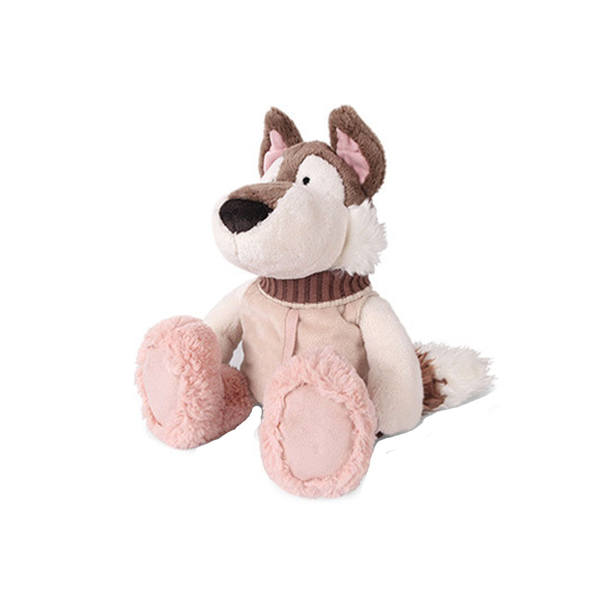 Boneca De Brinquedo De Pelúcia German Husky 35cm