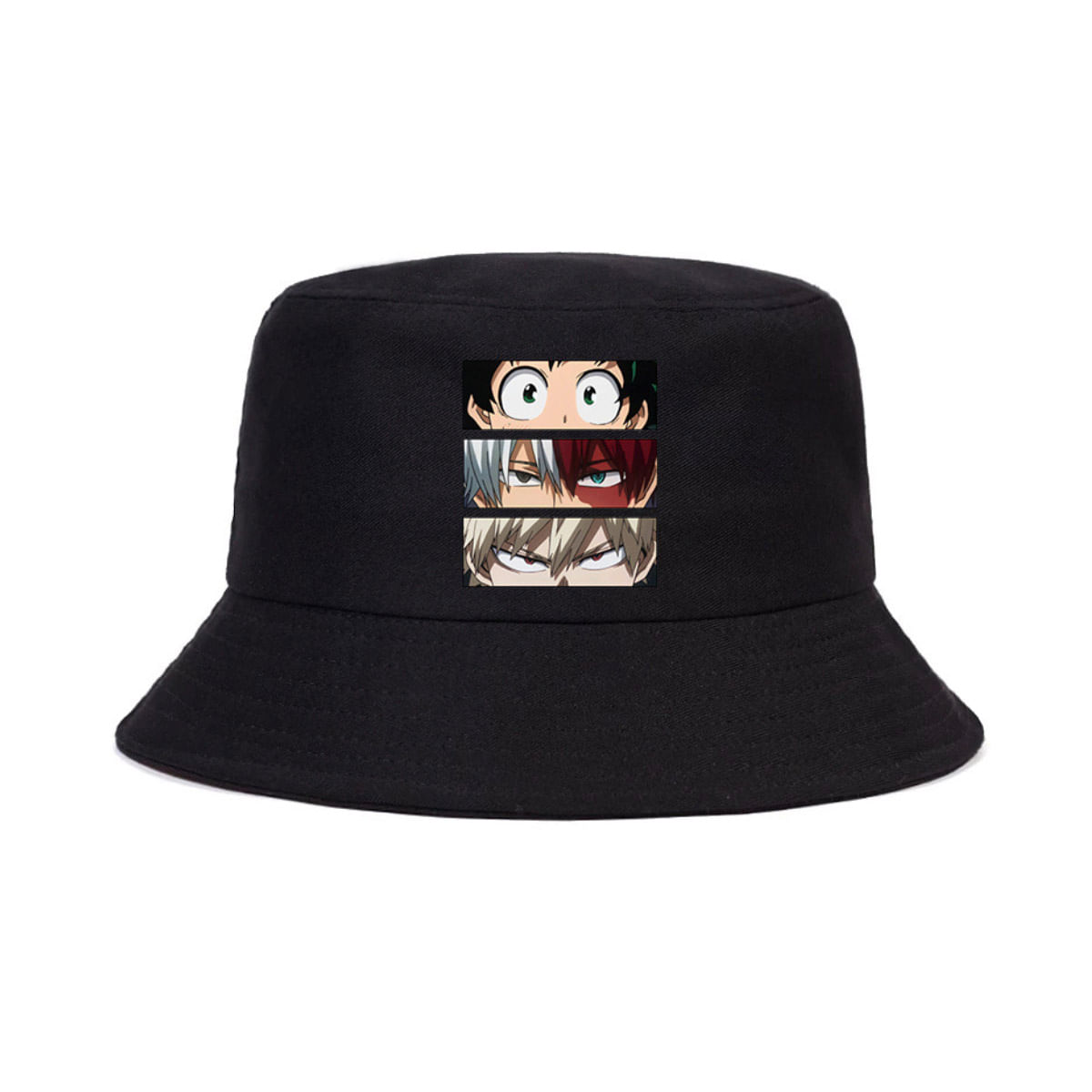 Bucket Hat My Heros Academias Todorokis Shotos Anime Unissex