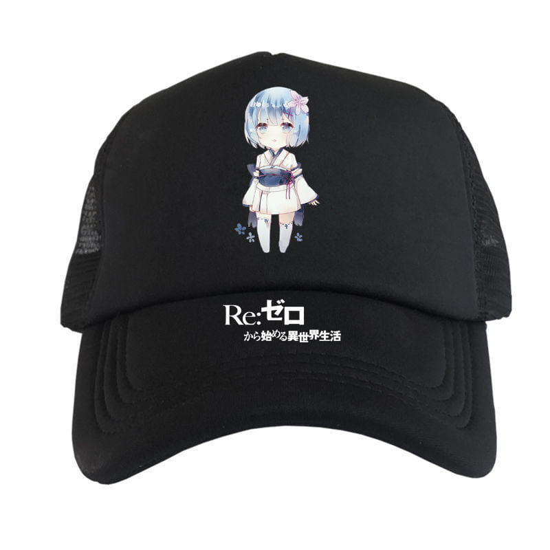 Boné De Beisebol Re: Zero Starting Life In Another World Rem Anime