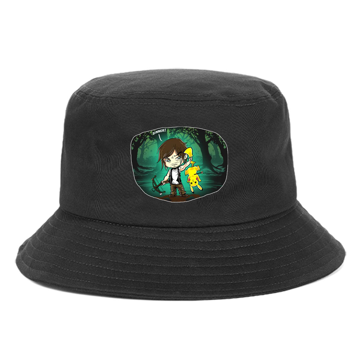 Bucket Hat Walkings Deads Ricks Grimes Anime Casual Unissex