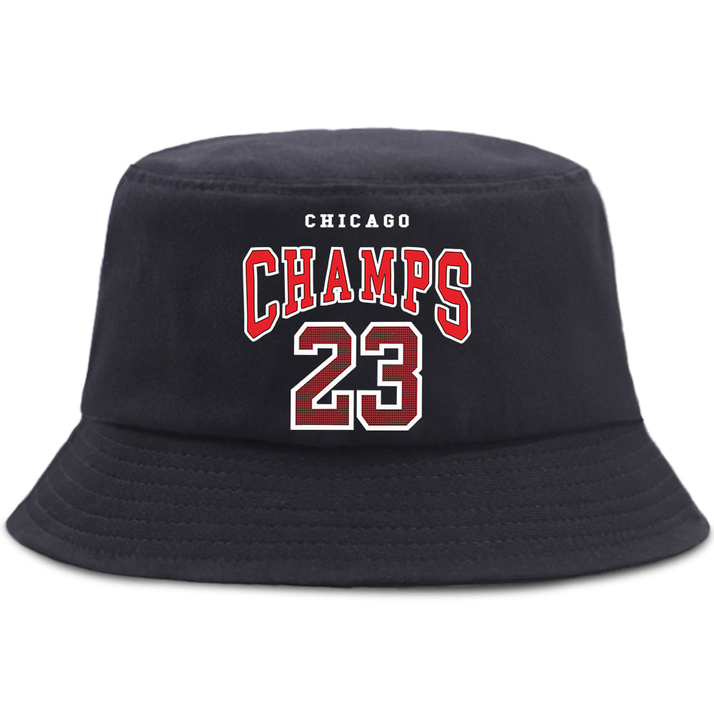 Bucket Hat Champs 23 Anime Unissex Casual Beach Fisherman's S