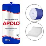 Rolo Algodão Apolo Hidrófilo - 500g