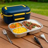 Marmita Elétrica Bivolt Inox Almoço Portátil