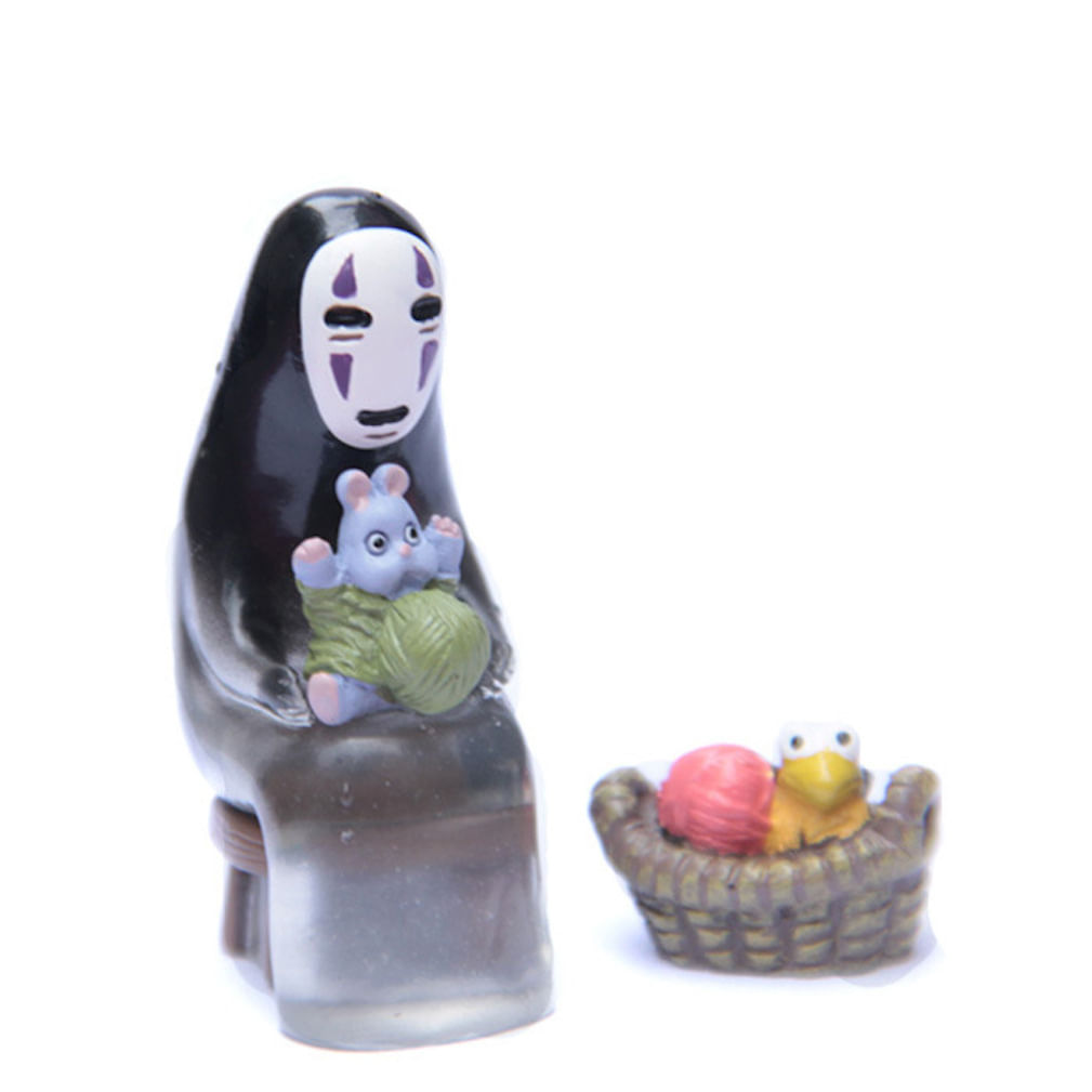 Coleção Figure Toy No Face Man Man Ball Basket X2