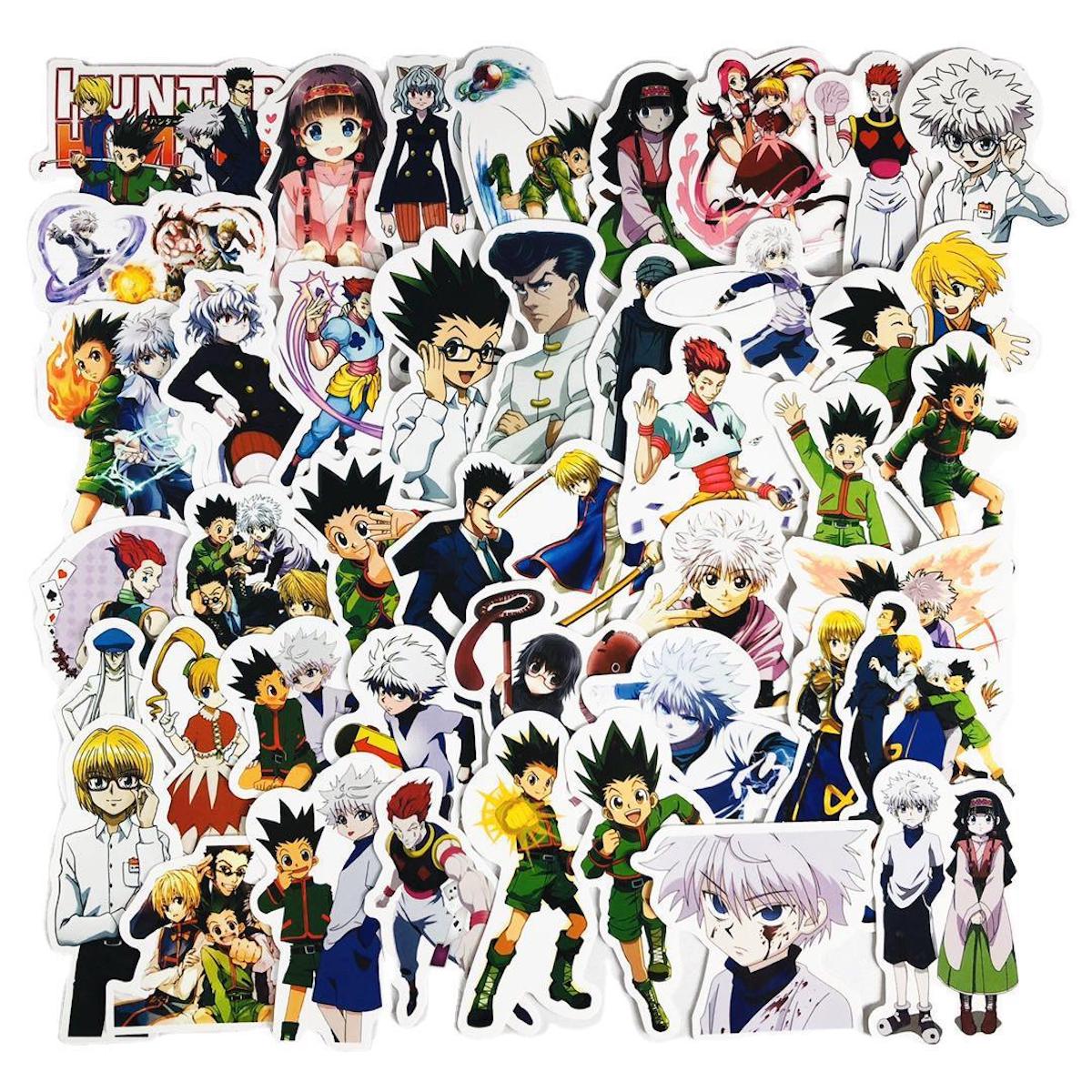 Vinil Impermeável Stickers Hunters Anime Para Laptop E Telefone