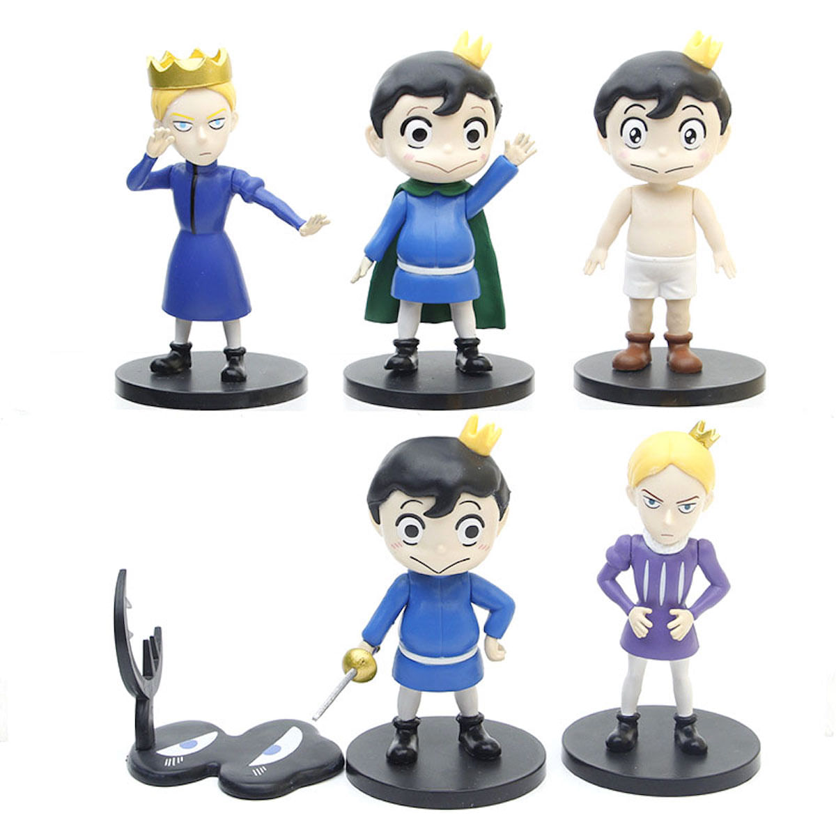 Action Figure Bojjis Anime Rankings Of Kings, 10 Cm, 6 Unidades/lote