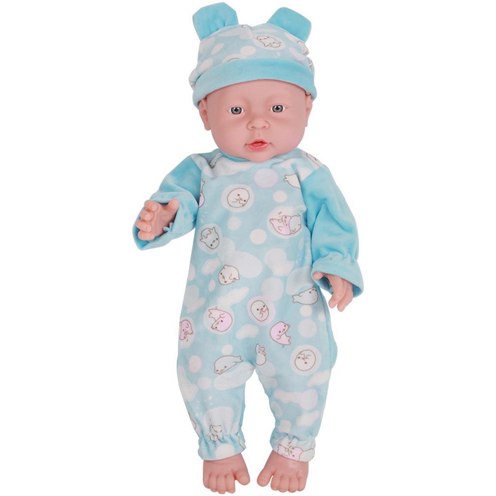 Simulation Doll Reborn Baby Figure Toy Silicone 41 Cm