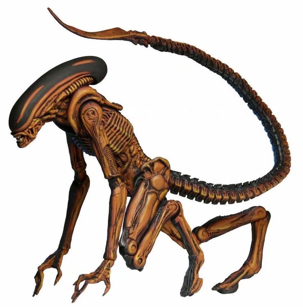 Boneco De Ação Dog Alien Predators Anime 18 Cm Pvc