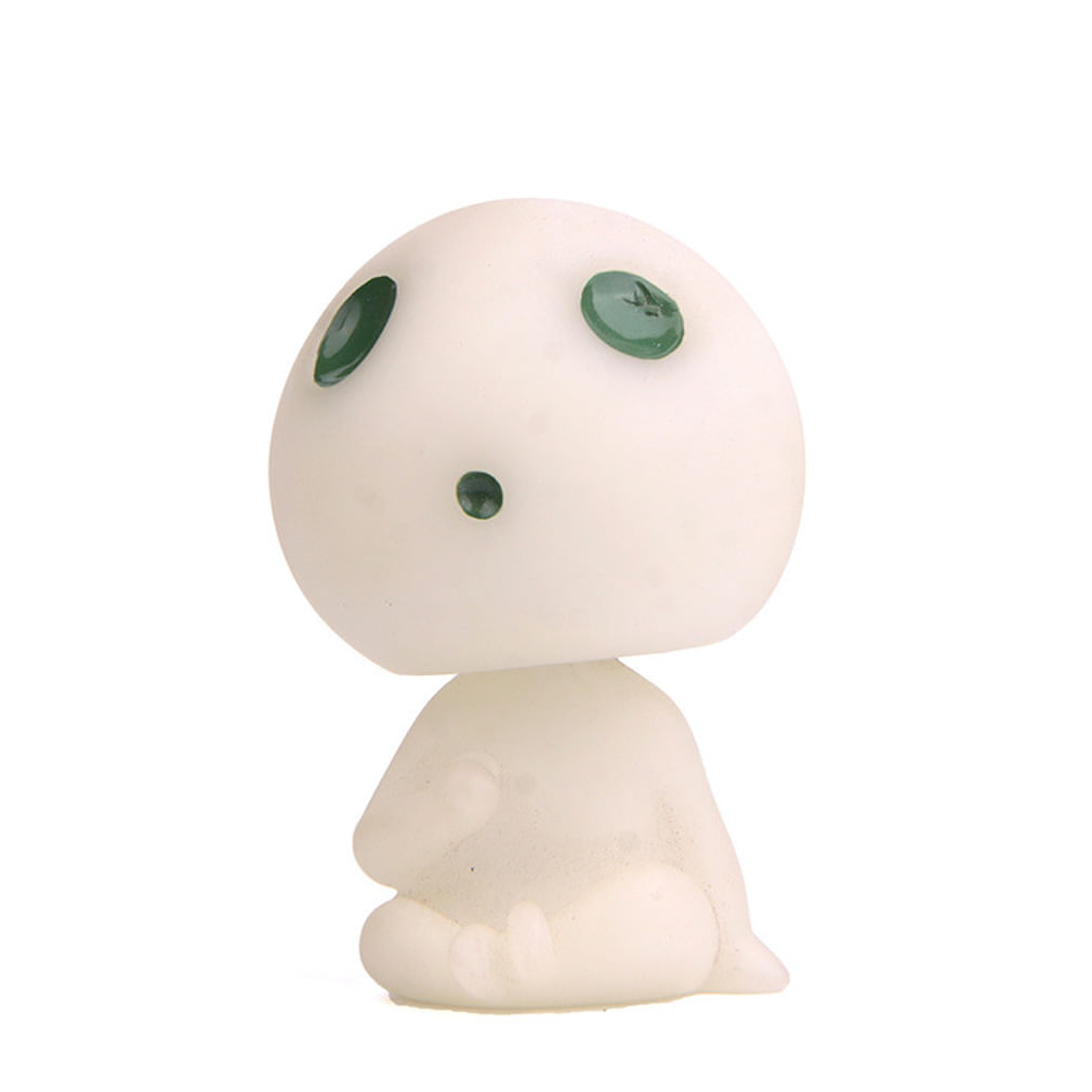 Figura De Anime Toy Princess Mononoke Tree Elfs, Resina De 6 X 8 Cm