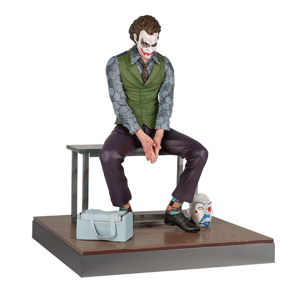 Coleção De Brinquedos De Figuras De Anime Modelo D Heath Ledger Joker