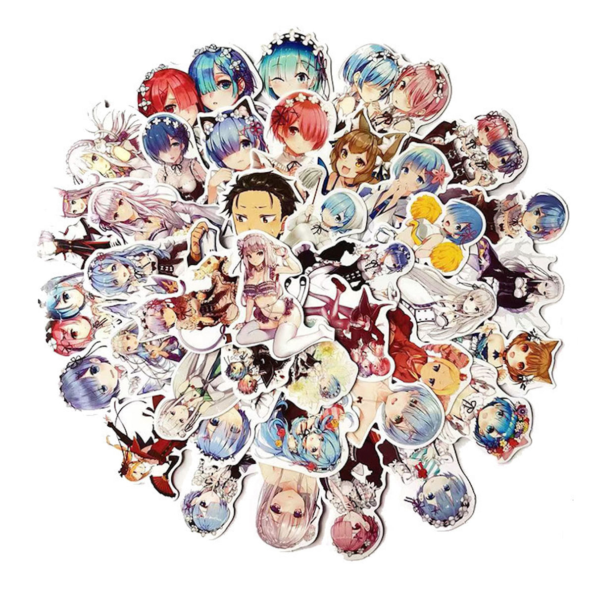 Pacote De Adesivos Rem Re: Zero Starting Life In Another World