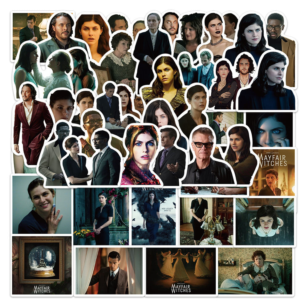 Adesivos Annes Rices Mayfairs Witches Waterproof V 50 Unidades