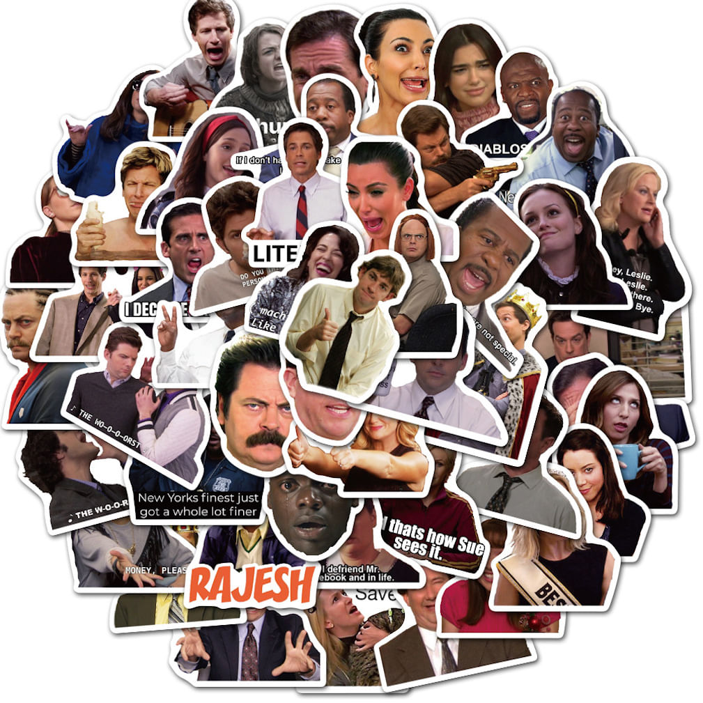 Pacote De Adesivos Classics Expression Anime 100 Unidades