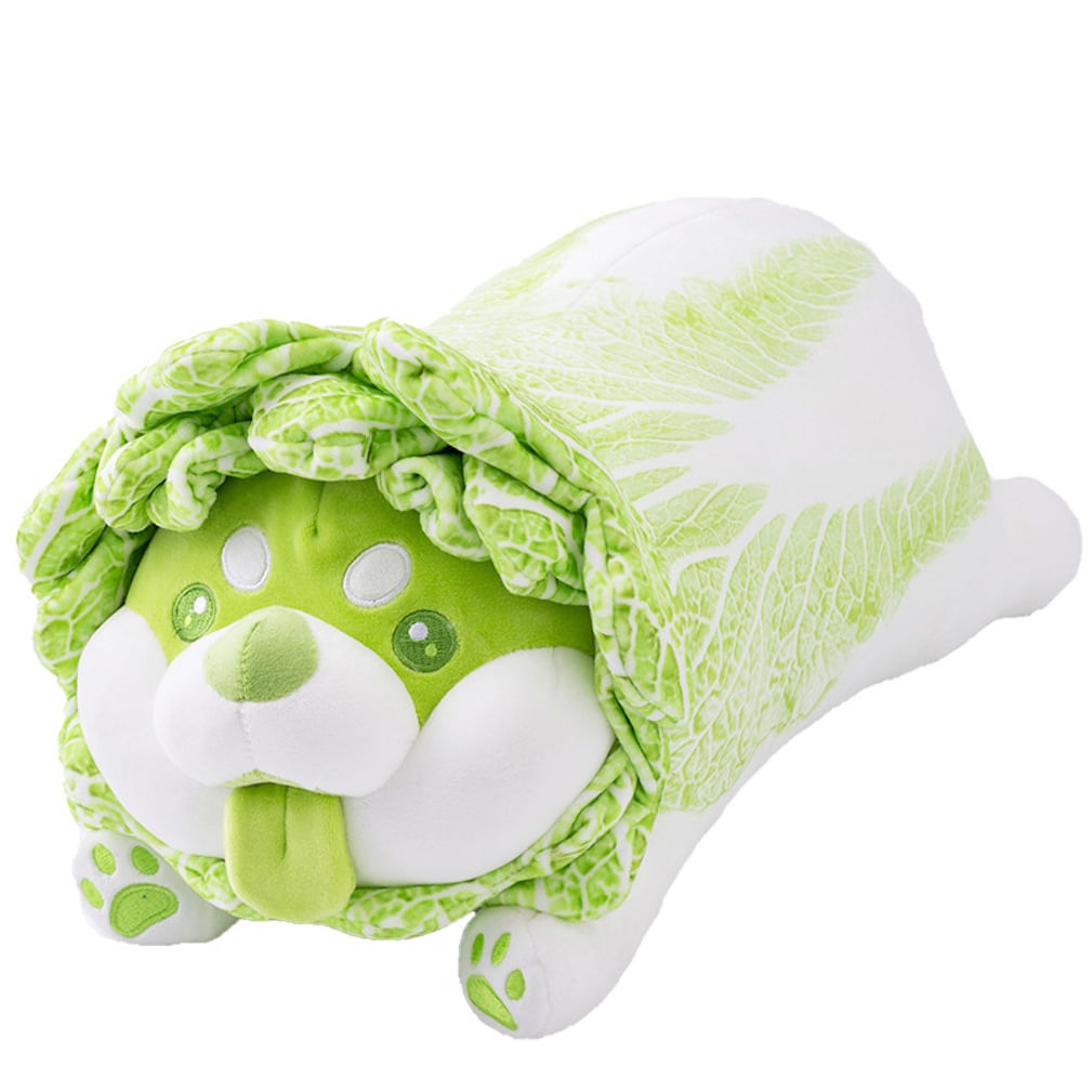Almofada De Pelúcia, Boneca De Brinquedo, Repolho, Verde, 38 Cm