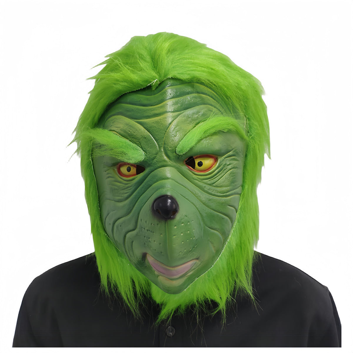Máscara De Cosplay Grinch Halloween Carnival Easter Latex Tamanho Único