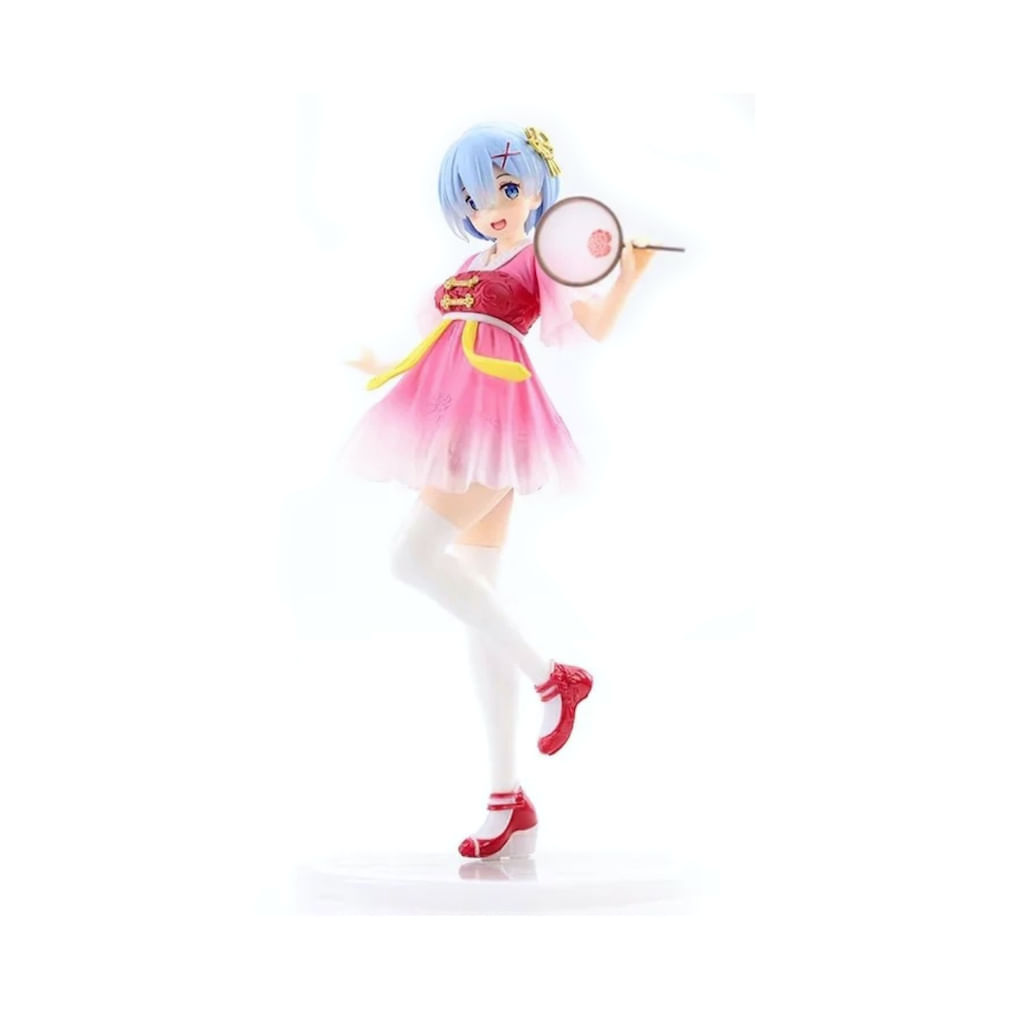 Coleção De Brinquedos De Figuras De Anime Rem Model 20 Cm Em Pvc Para Crianças
