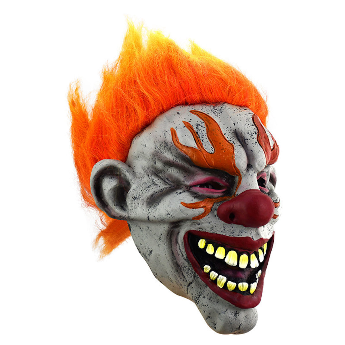 Máscara De Cosplay Flames Clowns Halloween Carnival Easter M