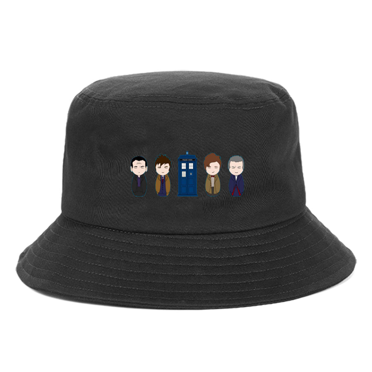 Chapéu De Balde Doctor Who Anime Unissex Casual Beach Fisherman