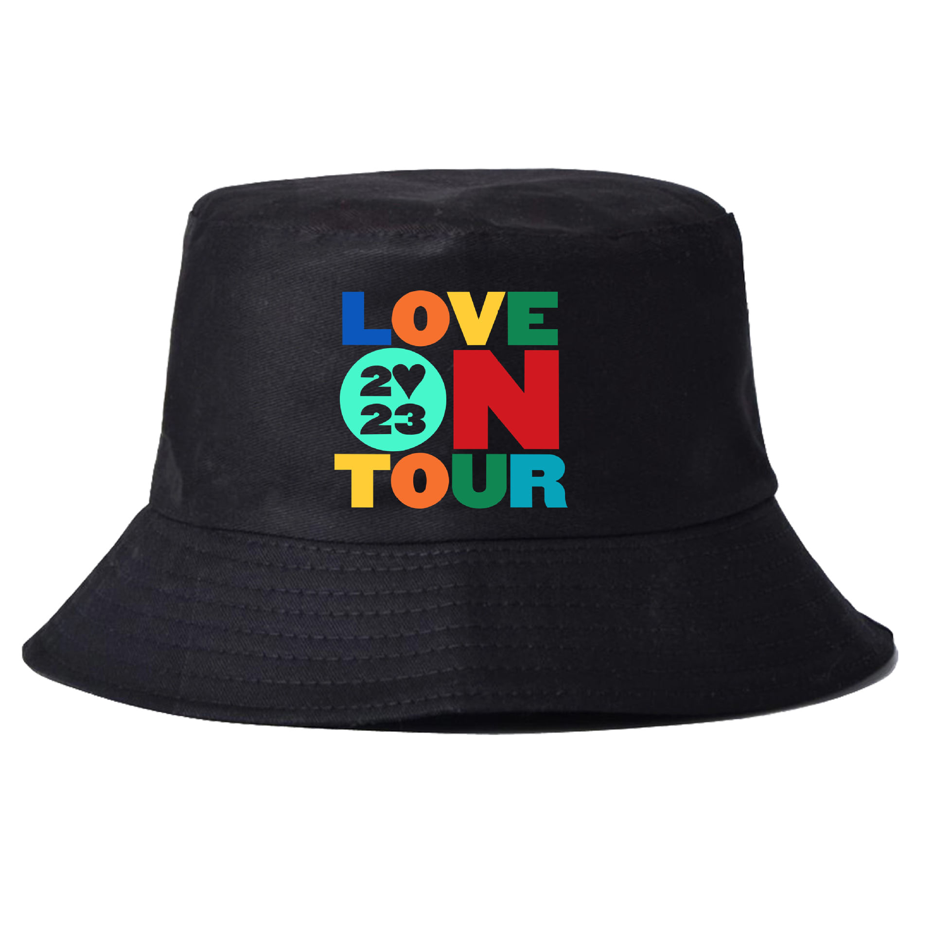 Bucket Hat Loves On Tours Anime Unissex Beach Fisherma