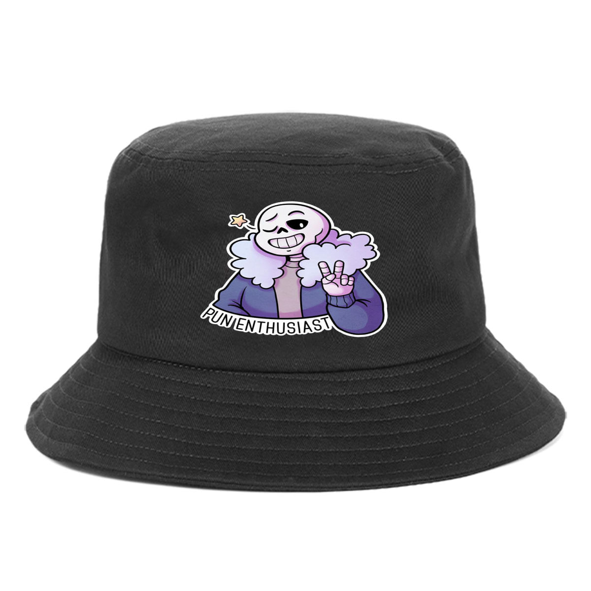 Bucket Hat Undertales Sans Anime Casual Beach Fisherman