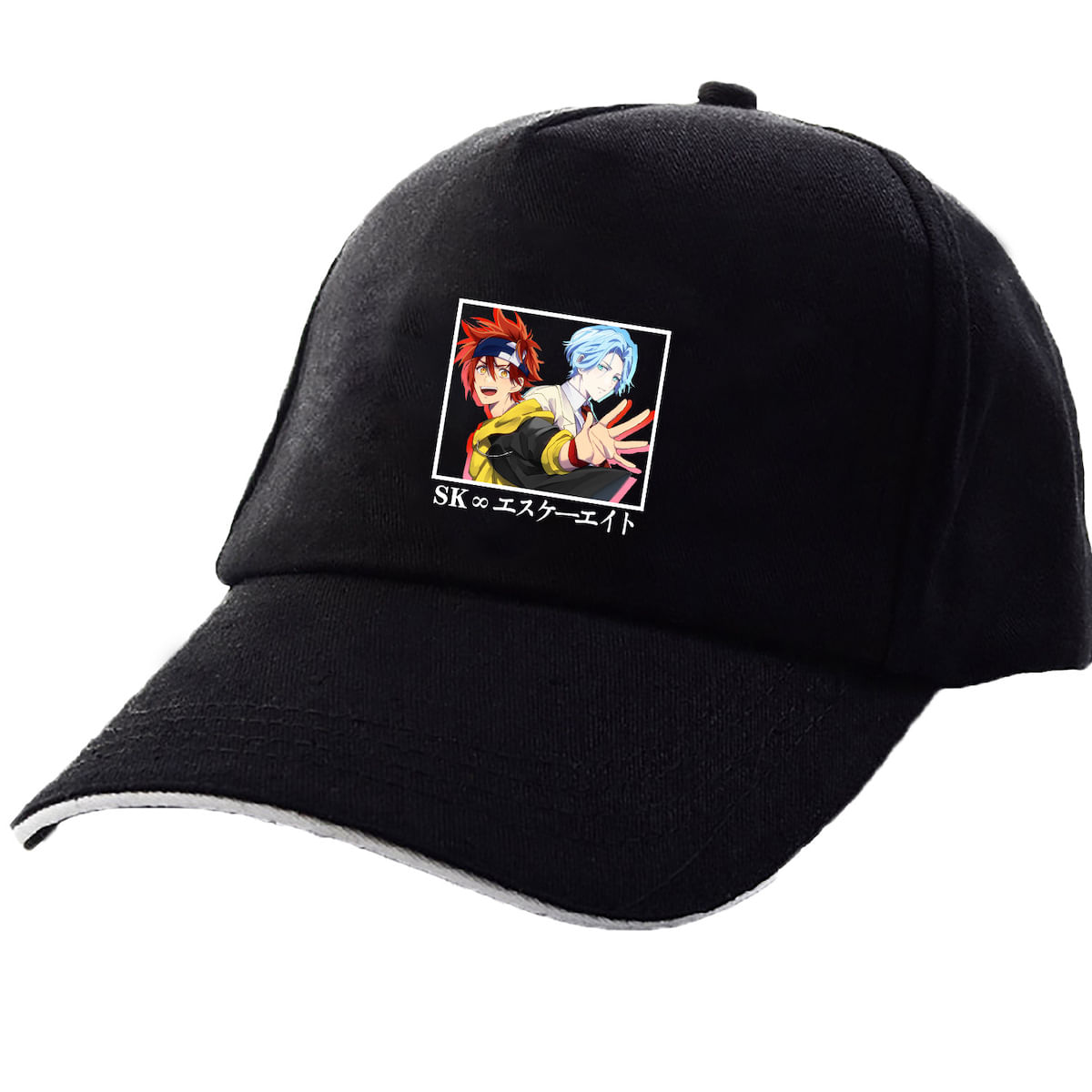 Boné De Beisebol Sk8 Infinitys Anime Snapback Hat De Algodão 56-60cm