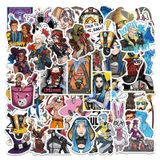 Adesivos Borderlands Waterproof Vinyl Anime 50 Unidades/lote