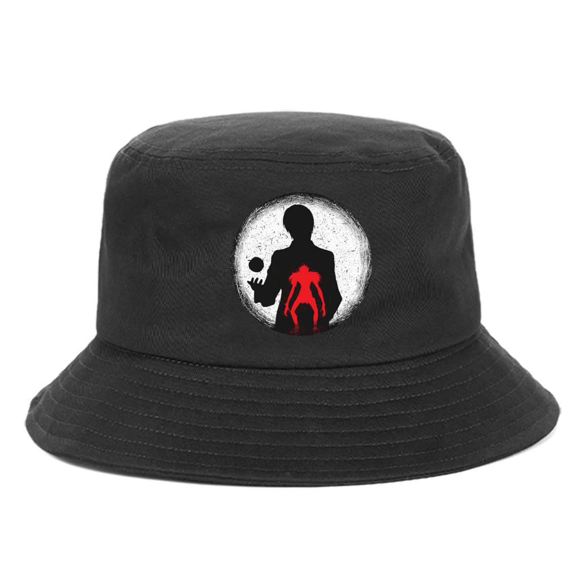 Bucket Hat Deaths Notes Anime Unissex Casual Beach 56-58 Cm