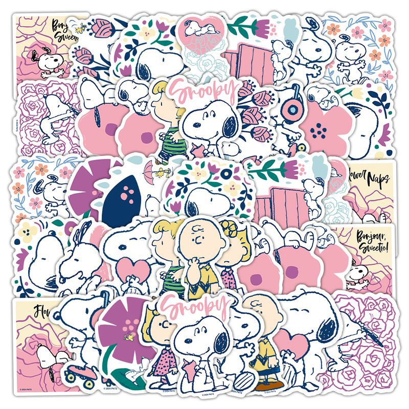 Adesivos Snoopys Waterproof Vinyl Anime 50 Unidades/lote 5-7 Cm D