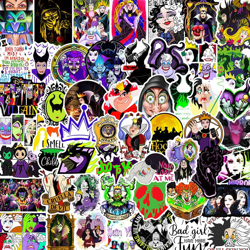 Adesivos Witchs Witchs Waterproof Vinyl Anime 50 Unidades/lote