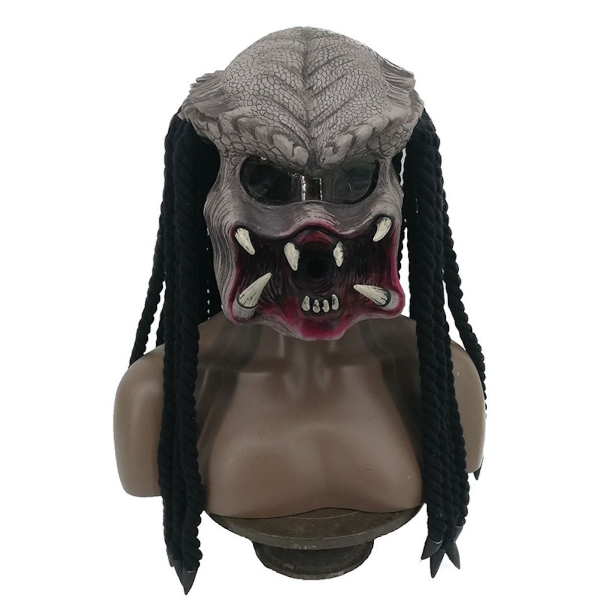 Máscara De Cosplay Predatorss Latex Halloween Carnaval Páscoa