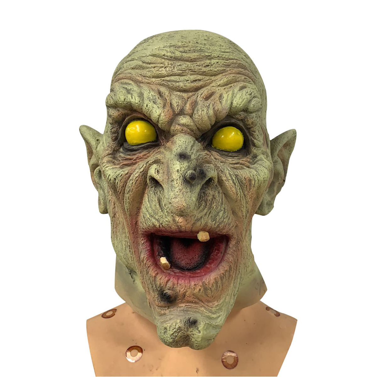 Máscara Halloween Hunchback Witch Cosplay Wild Hunt Latex