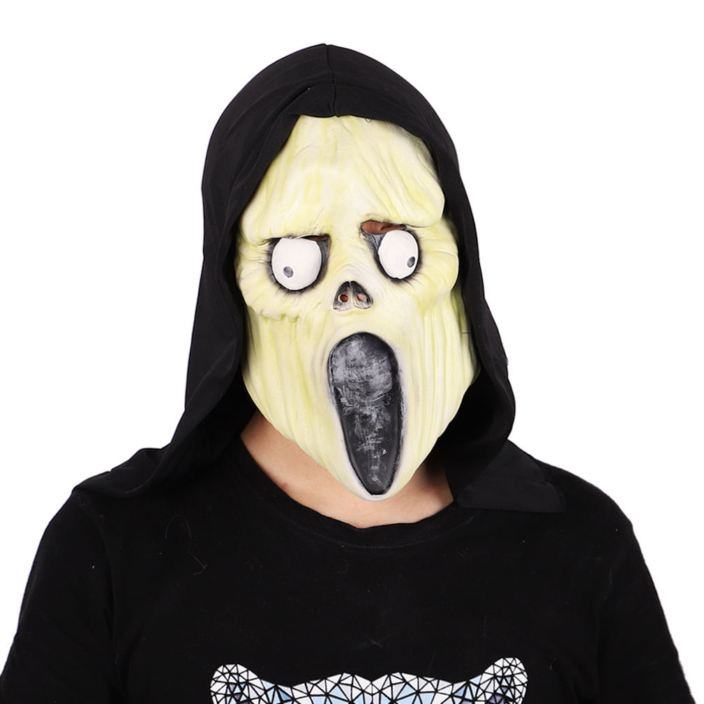 Mask Ghost Festival Horror Latex Para O Carnaval De Halloween