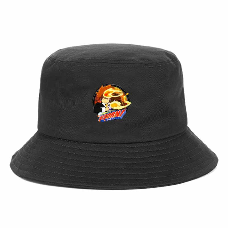 Bucket Hat Hitmans Renasce Anime Unissex Casual Beach