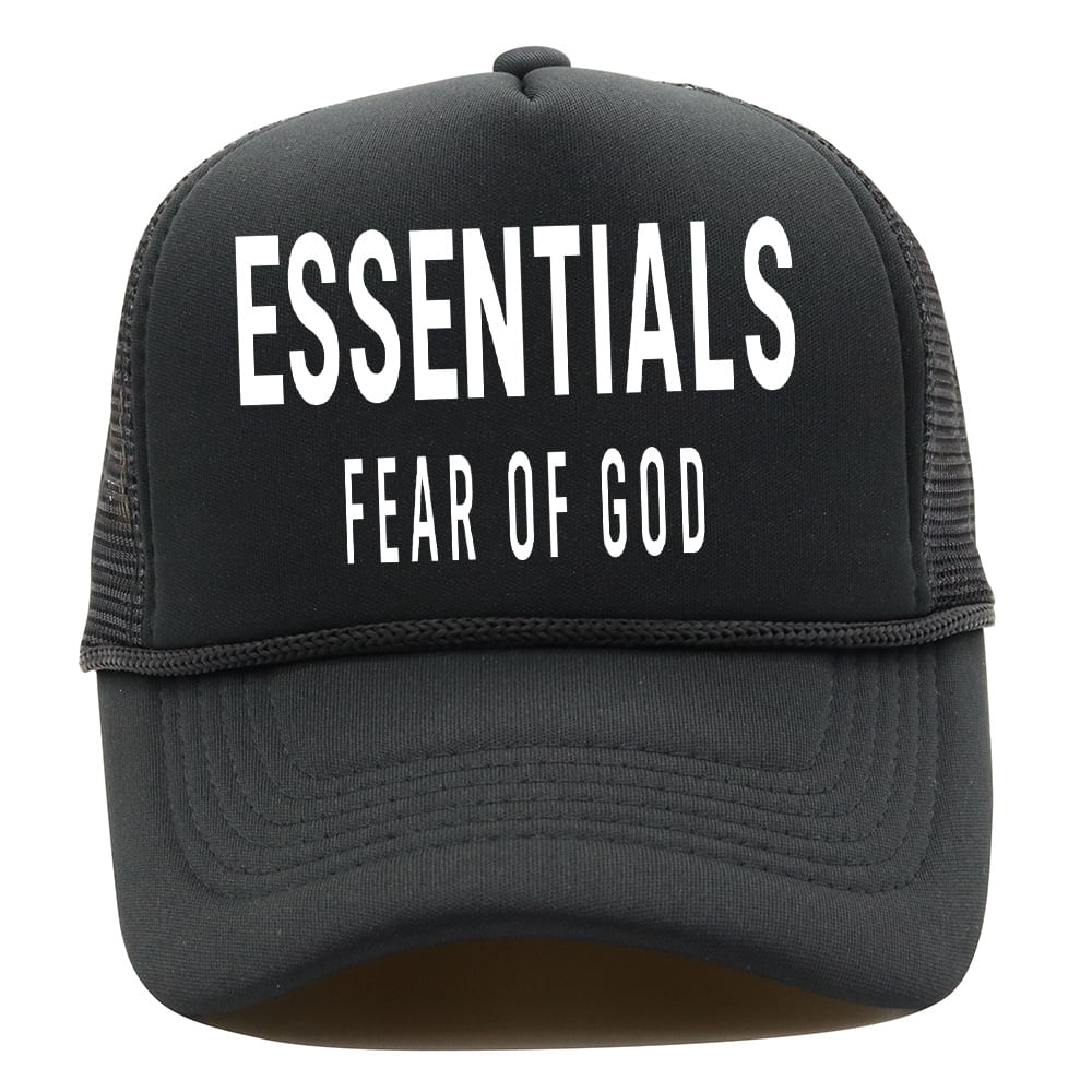 Boné De Beisebol Essentials Fears Of Gods Anime Ajustável