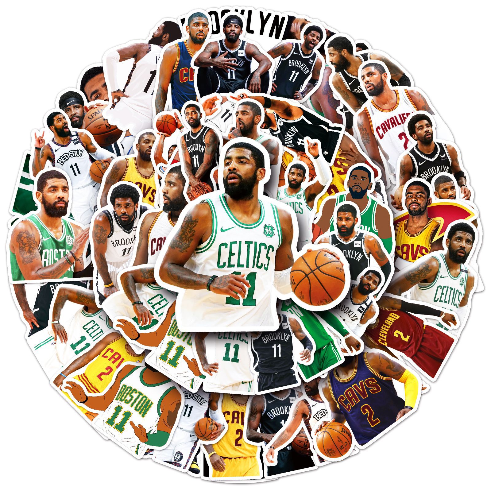 Pacote De Adesivos Irvings Anime Waterproof Vinyl 50 Unidades