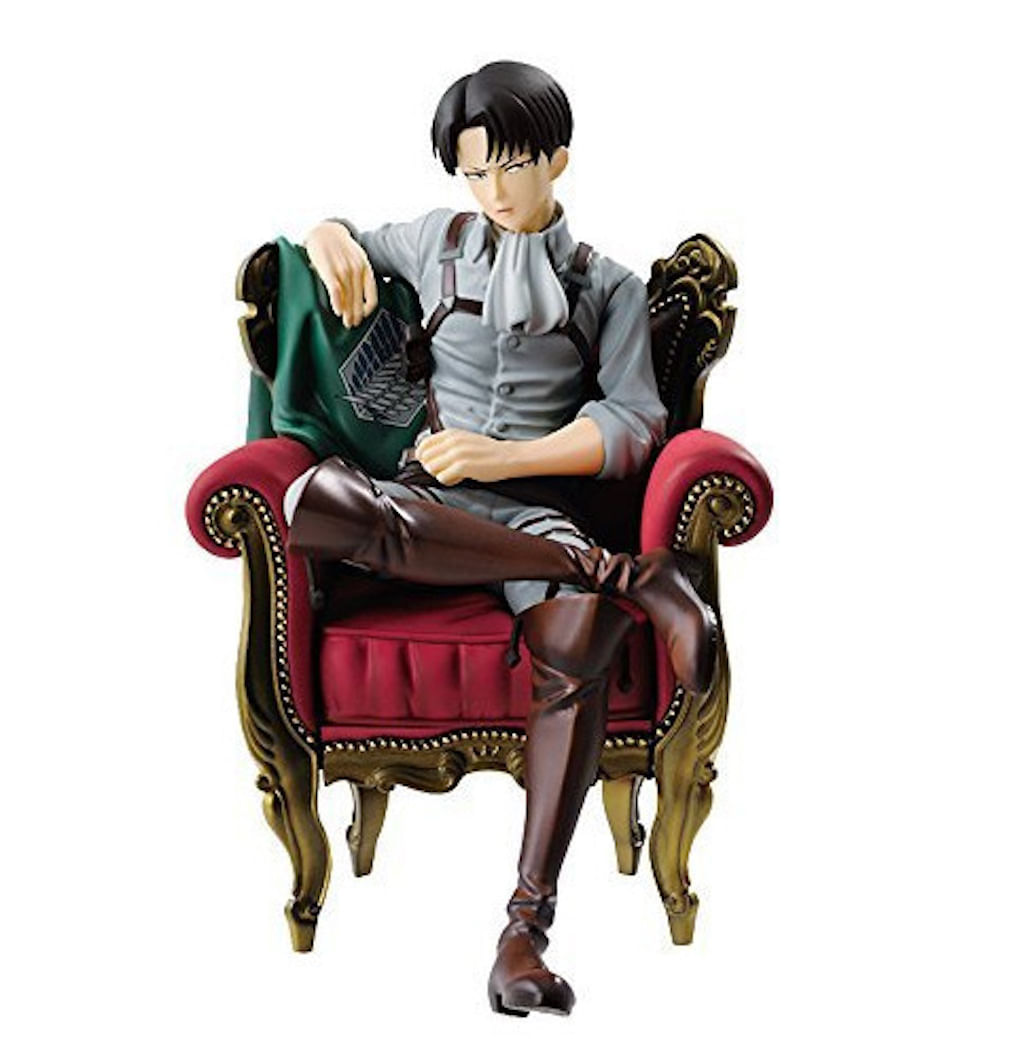 Figura De Anime De Brinquedo Levi Soldier Em Pvc De 15 Cm Para Coleção