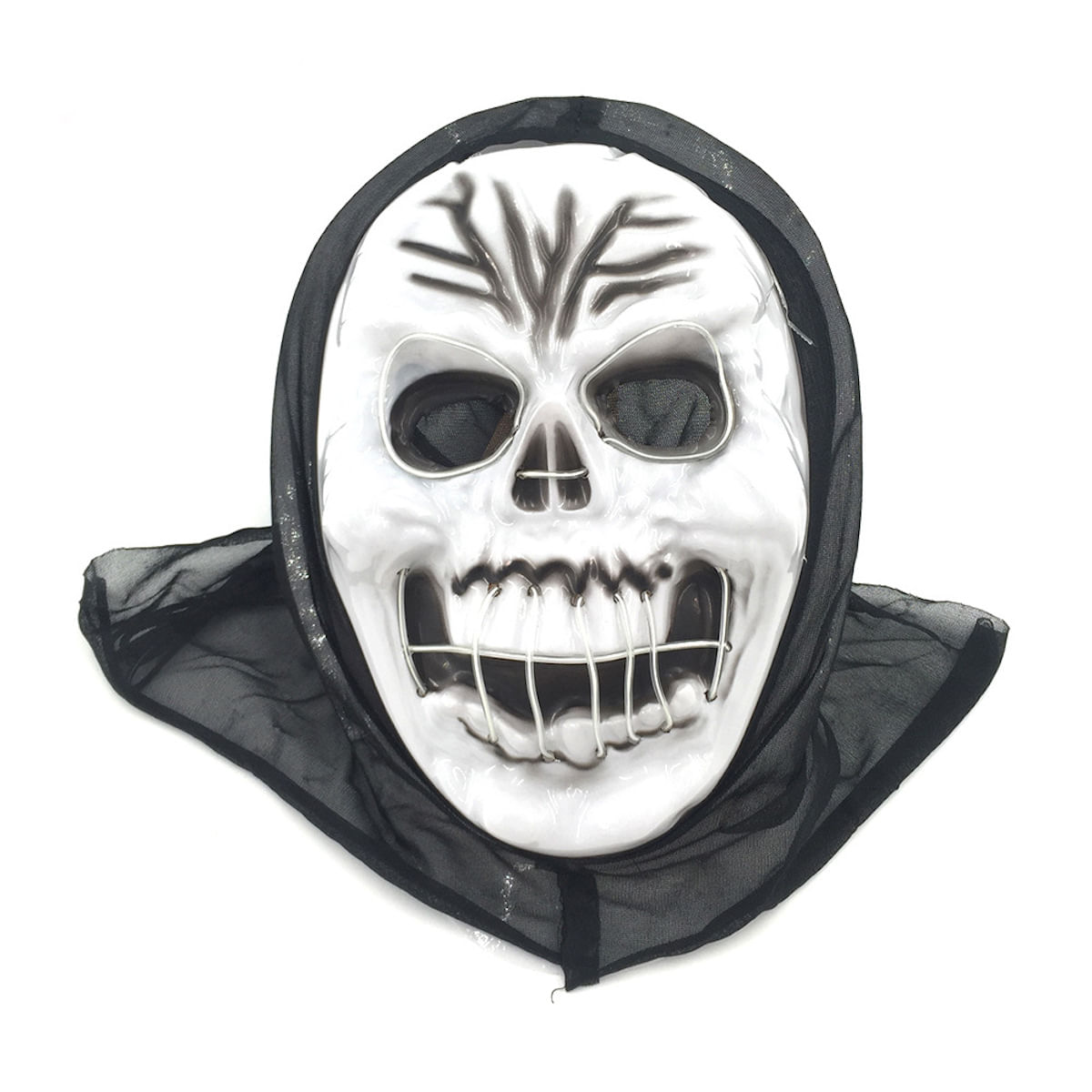Máscara Halloween Horror Scary Slanted Nose Grimace Ghost