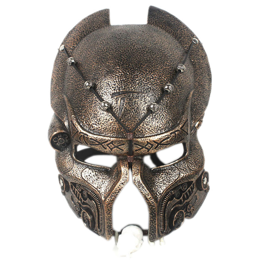 Capacete De Halloween Para Cosplay De Resina Mask Predators