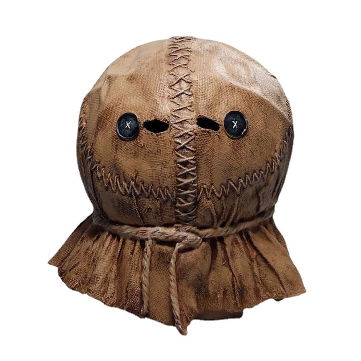 Máscara De Cosplay Tricks R Treats Sack Man Latex Halloween