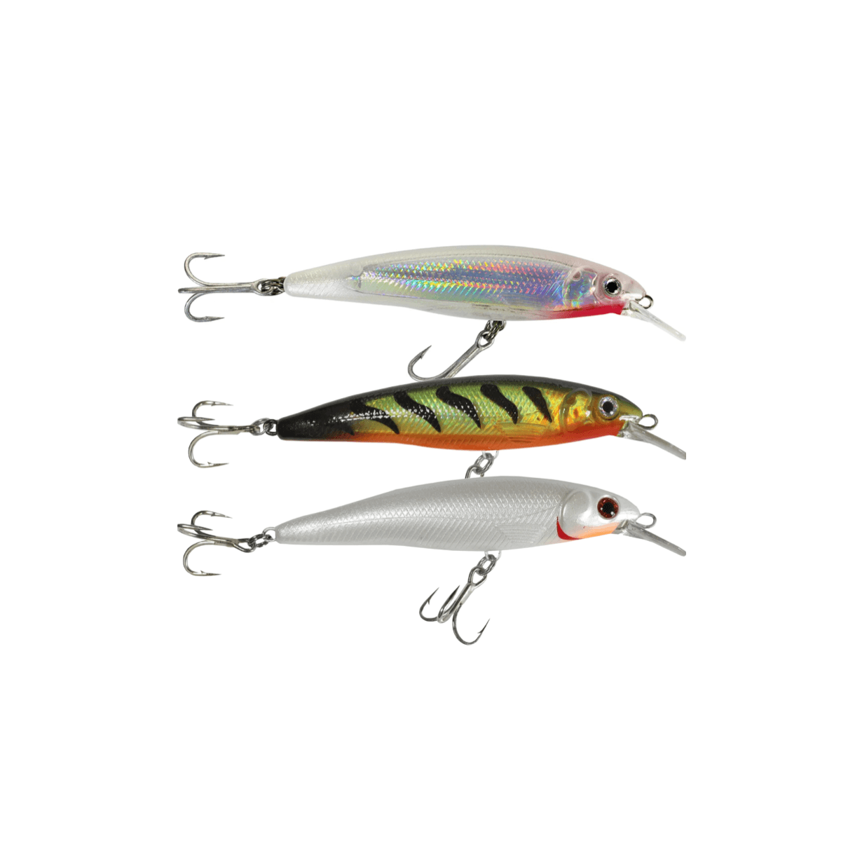 Kit Isca Artificial Lori Fatal 75 Meia Água 8.5g Holográfica 3un