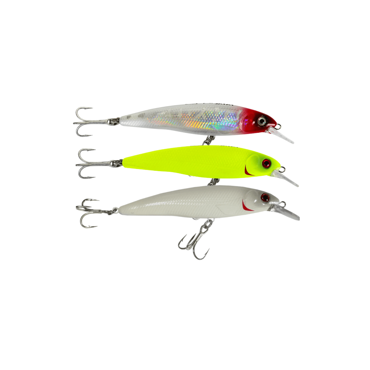 Kit Isca Artificial Lori Fatal 75 Meia Água 8.5g Holográfica 3un